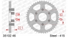 Stahl-Kettenrad AFAM 415 - 46Z (Silber)