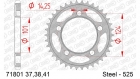 Stahl-Kettenrad AFAM 525 - 37Z (Silber)