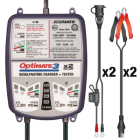 Batterieladegerät OptiMATE 3 Dual Bank