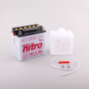 Batterie NITRO NB7-A (CP) mit Säurepack