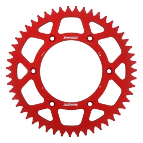 Alu-Kettenrad Supersprox 520 - 51Z (rot)