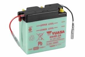 Batterie YUASA 6N4B-2A (DC) ohne Säure