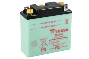 Batterie YUASA B39-6 (DC) ohne Säure