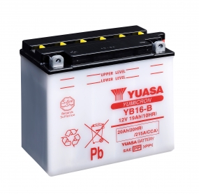 Batterie YUASA YB16-B (DC) ohne Säure