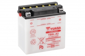 Batterie YUASA YB9L-A2 (DC) ohne Säure