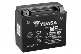 Batterie YUASA YTX20-BS (CP) mit Säurepack